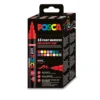 uni POSCA PC-5BR Brush Marker Sets
