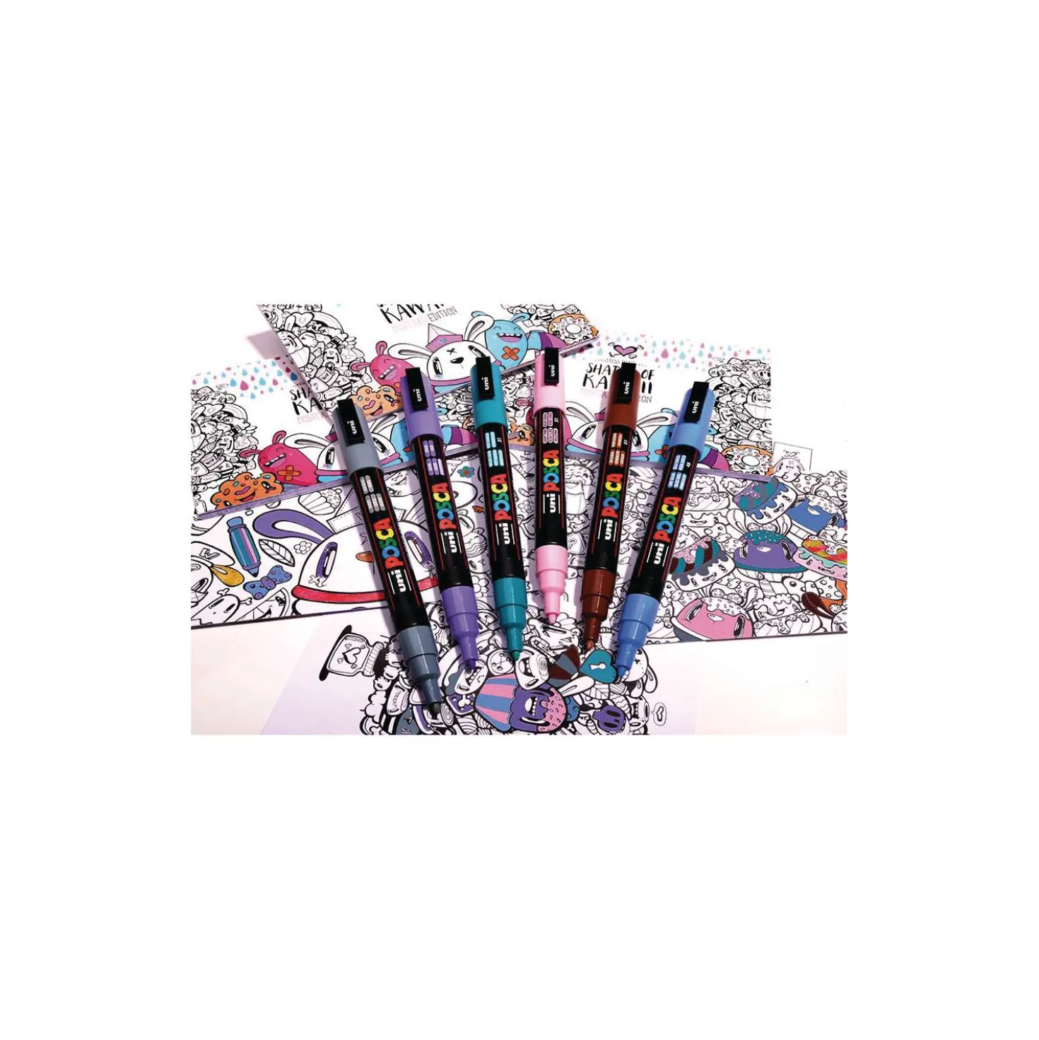 UNI POSCA PC-5M Marker 8er-Sets