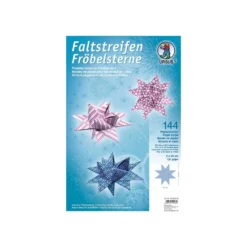 URSUS® Faltstreifen Fröbelsterne "Retro 2"