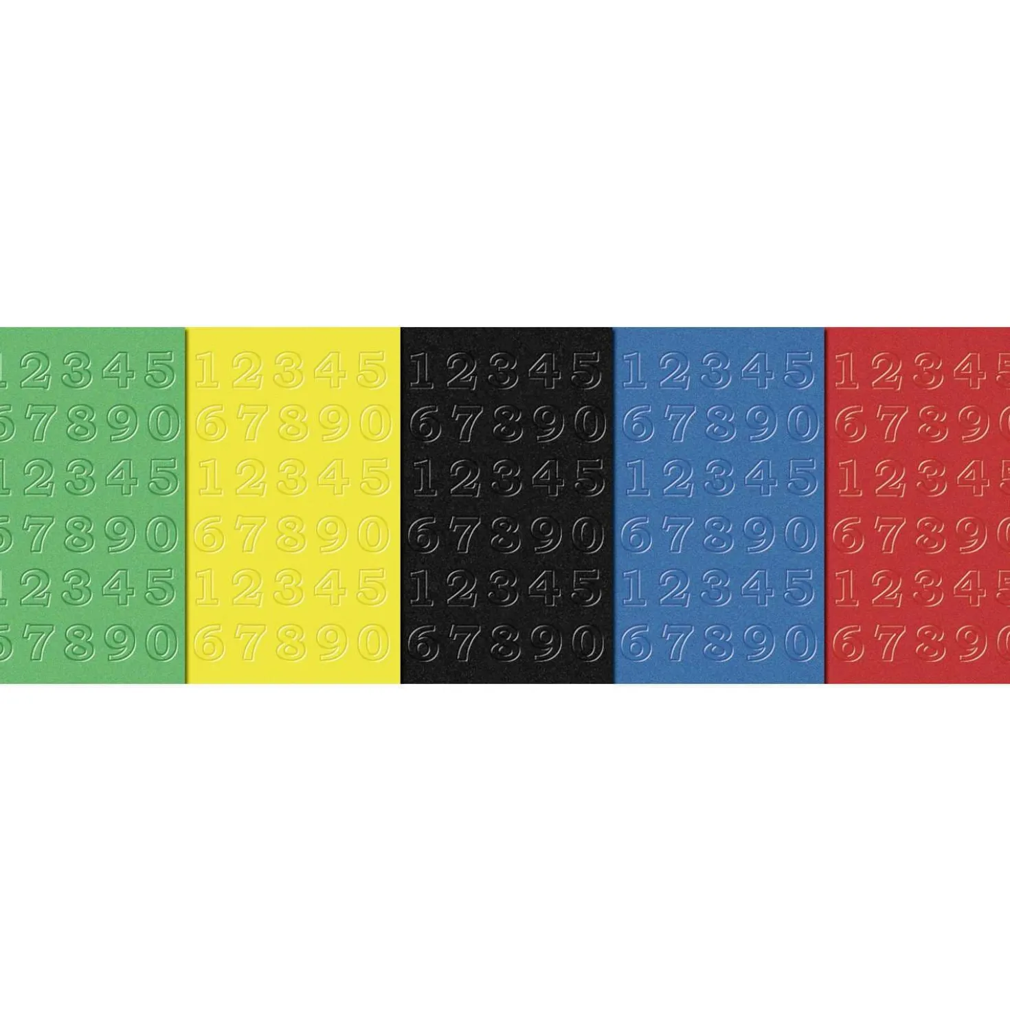 URSUS® Moosgummi-Zahlen
