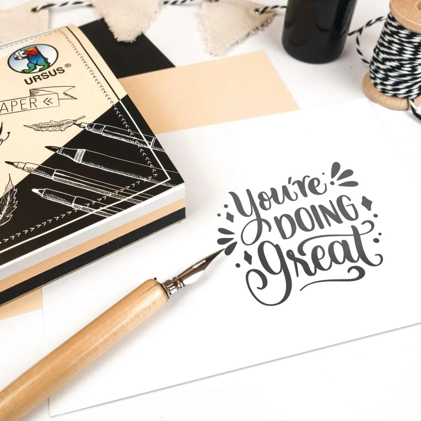 URSUS® Handlettering-Block