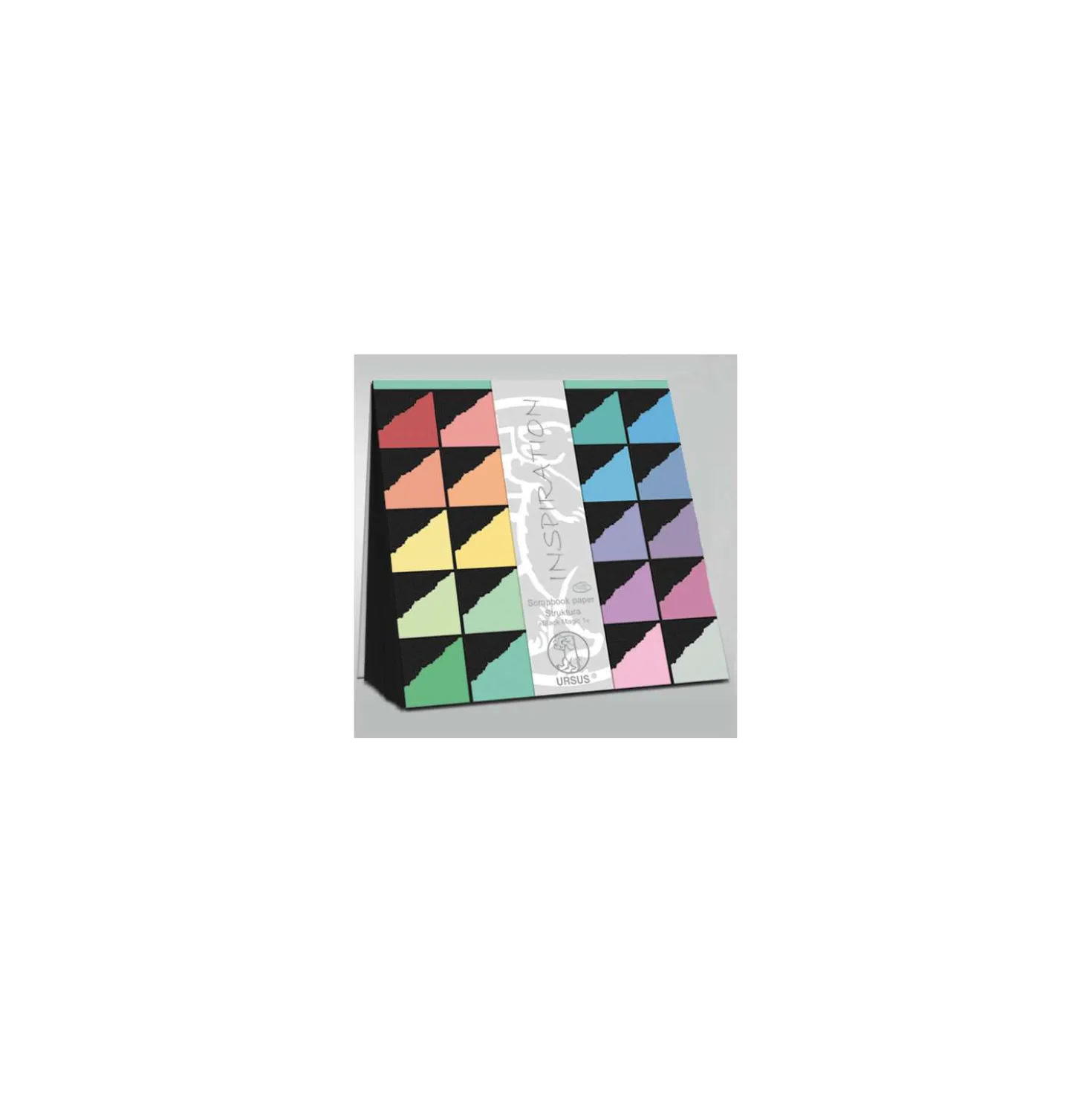 URSUS® Struktura "Black Magic" Scrapbook paper, Sortiment