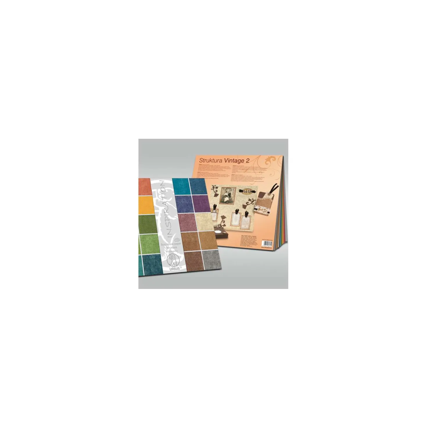 URSUS® Struktura "Vintage 1 und 2" Scrapbook paper, Sortiment