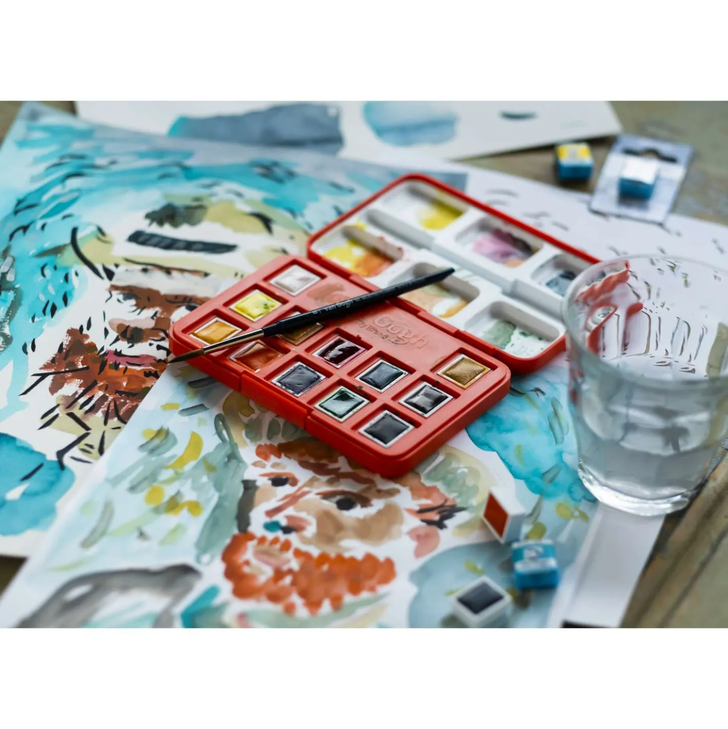 Van Gogh Aquarellfarben Pocket Box, Sonderedition