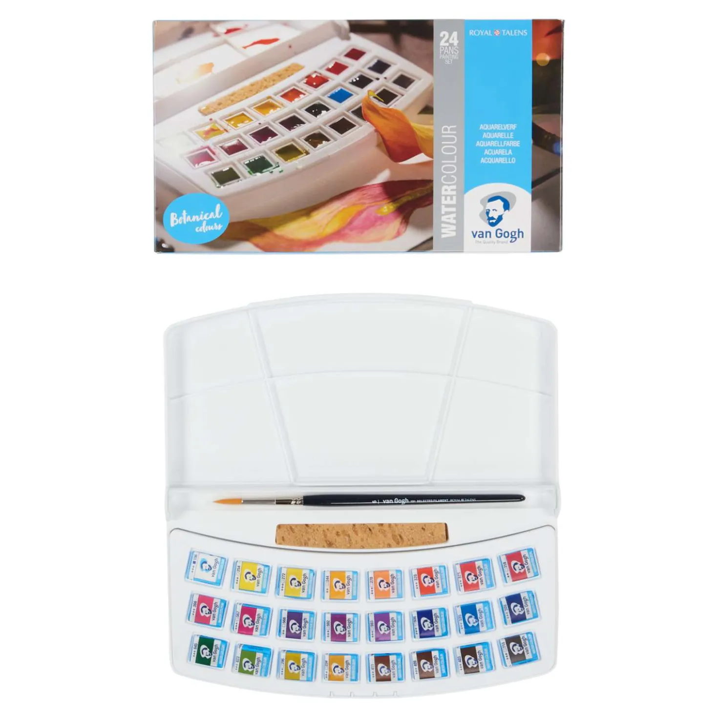 Van Gogh Aquarellkasten - Botanik