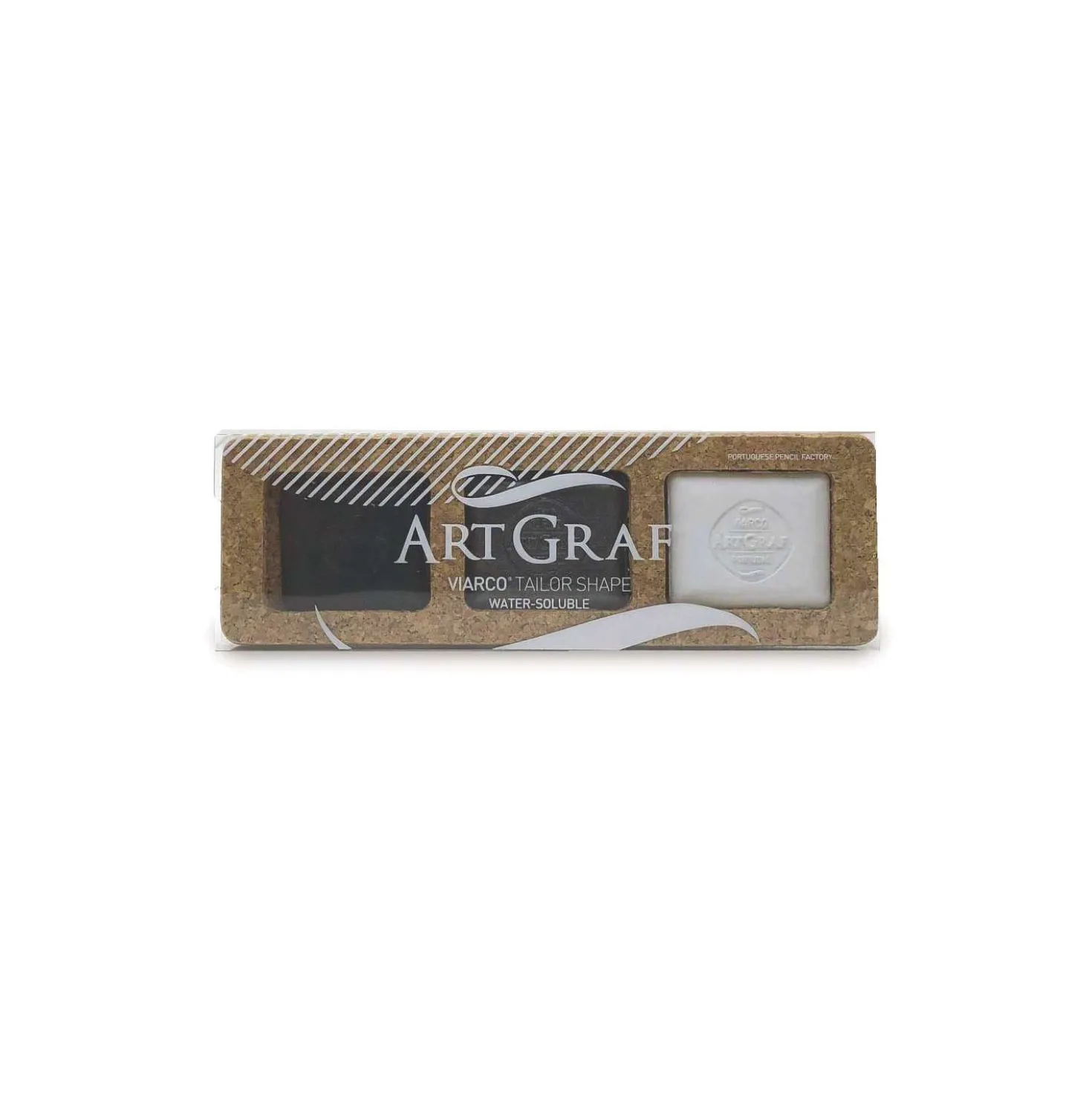 Viarco® ART GRAF® wasserlösliche Graphitkreide - Monochrom-Set