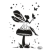 VIVA DECOR Universal-Schablone, Elfe & Pilz