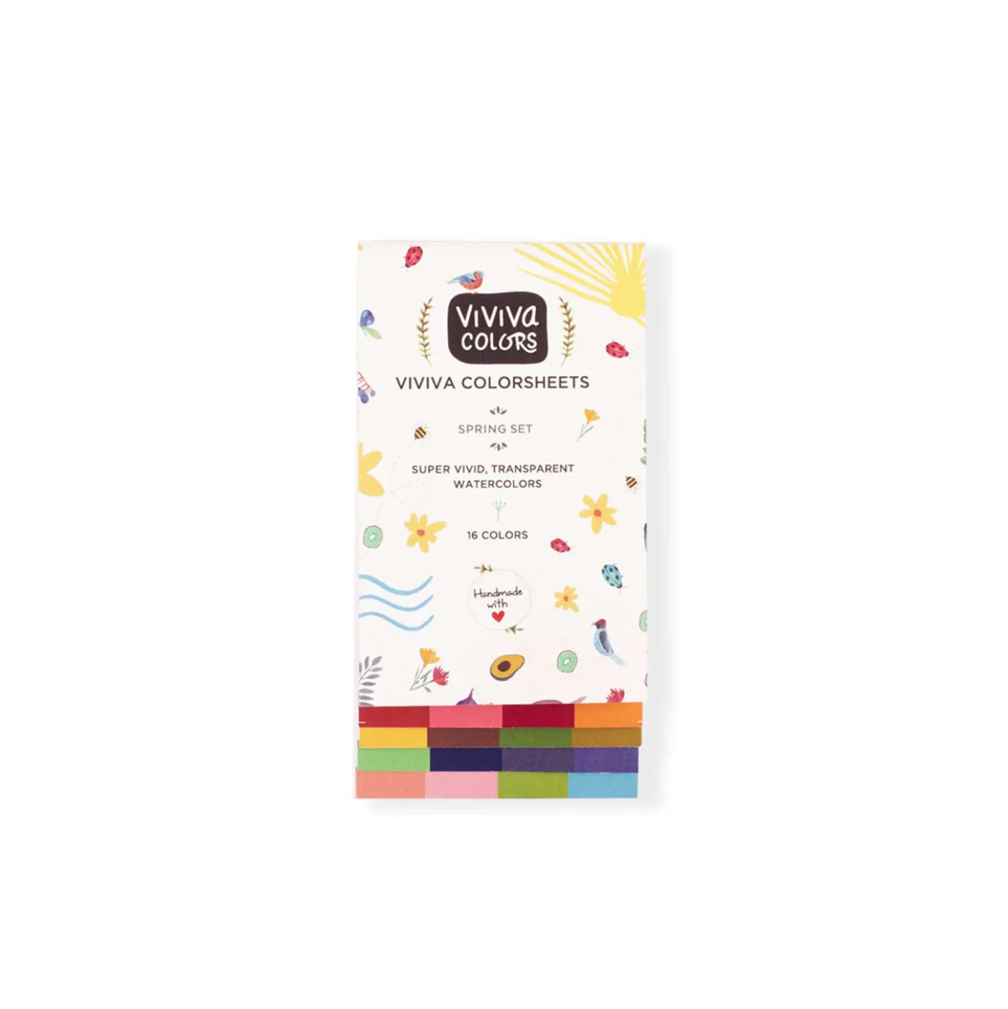 Viviva Colorsheets Aquarellset Frühling