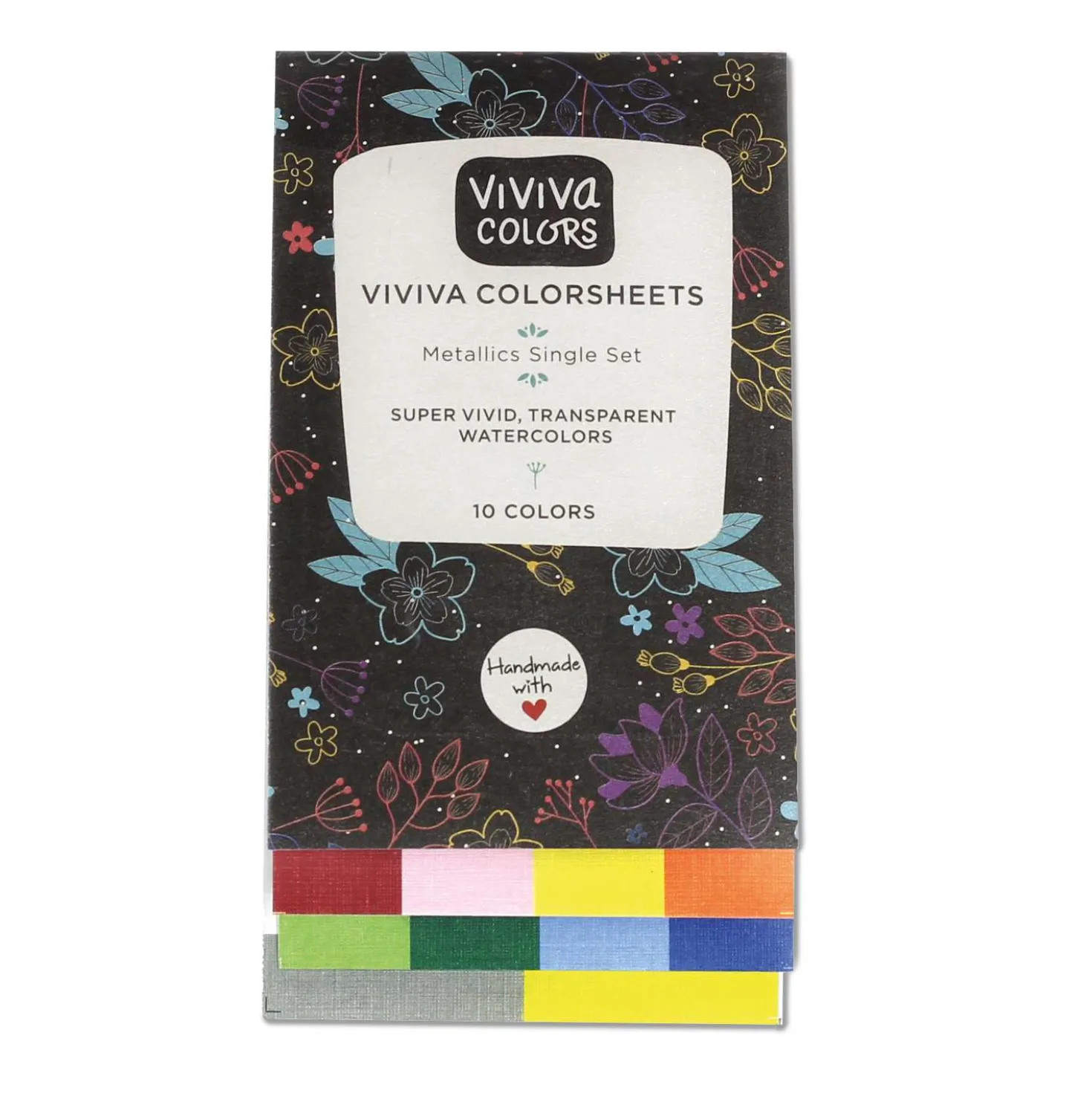 Viviva Colorsheets Aquarellset Metallics