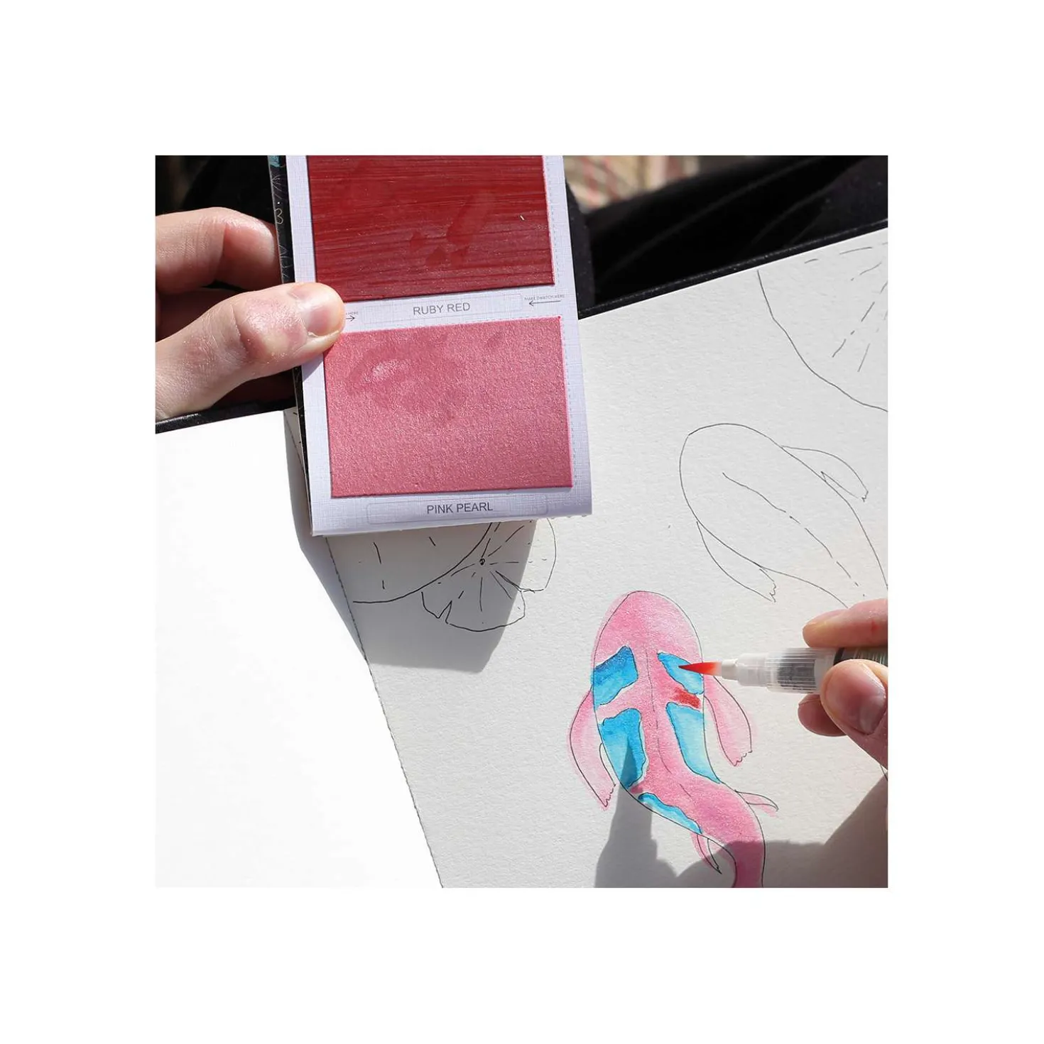 Viviva Colorsheets Aquarellset Metallics