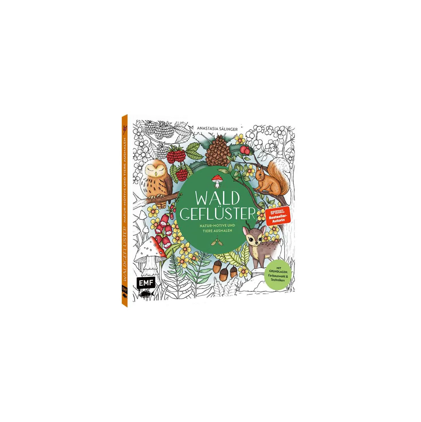 Waldgeflüster – Natur-Motive und Tiere ausmalen