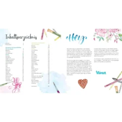 Watercolor liebt Handlettering – Illustrieren mit Aquarellmalstiften und Brushpens leicht gemacht. Zwei perfekte Techniken für Einsteiger