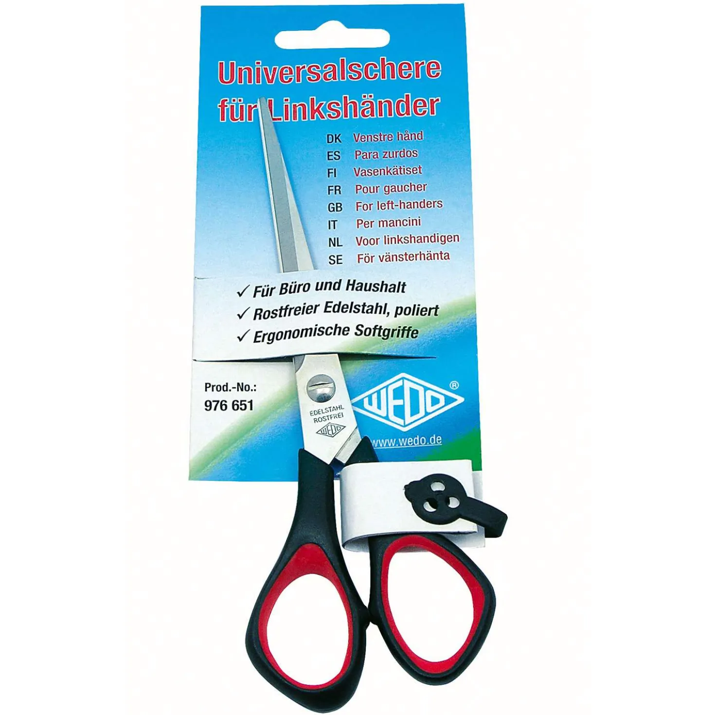 WEDO® Universal Linkshänderschere