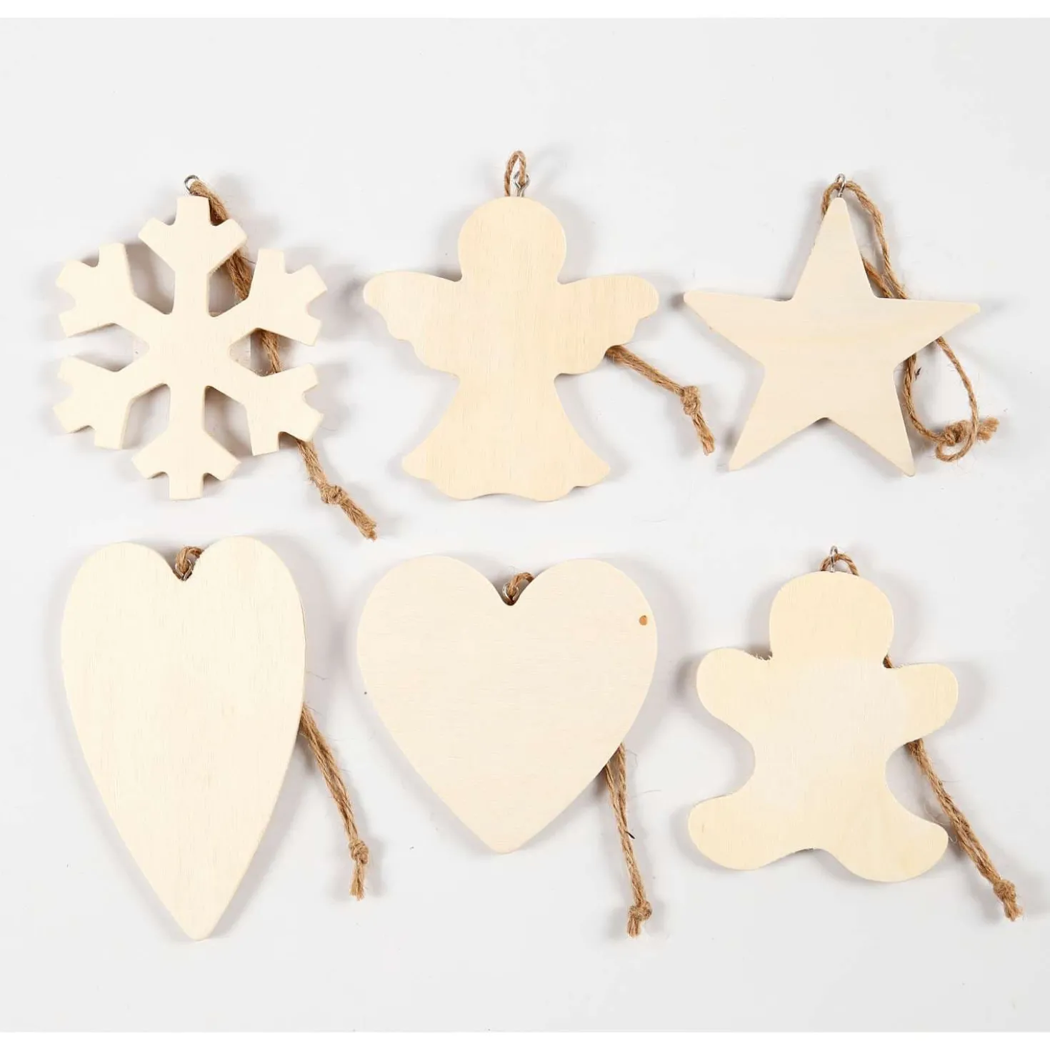 Weihnachtsaufhänger aus Holz
