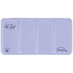 WHITE NIGHTS™ Extrafeine russische Künstler-Aquarellfarbe im hellblauen Metallkasten