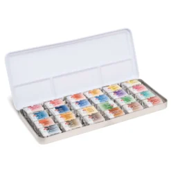 WHITE NIGHTS™ Extrafeine russische Künstler-Aquarellfarbe im Metallkasten