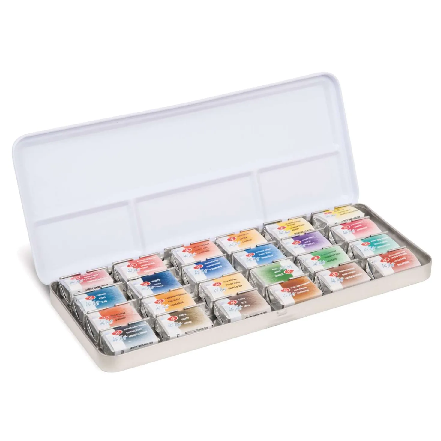 WHITE NIGHTS™ Extrafeine russische Künstler-Aquarellfarbe im Metallkasten