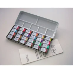 WHITE NIGHTS™ Extrafeine russische Künstler-Aquarellfarbe im Metallkasten