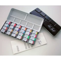 WHITE NIGHTS™ Extrafeine russische Künstler-Aquarellfarbe im Metallkasten