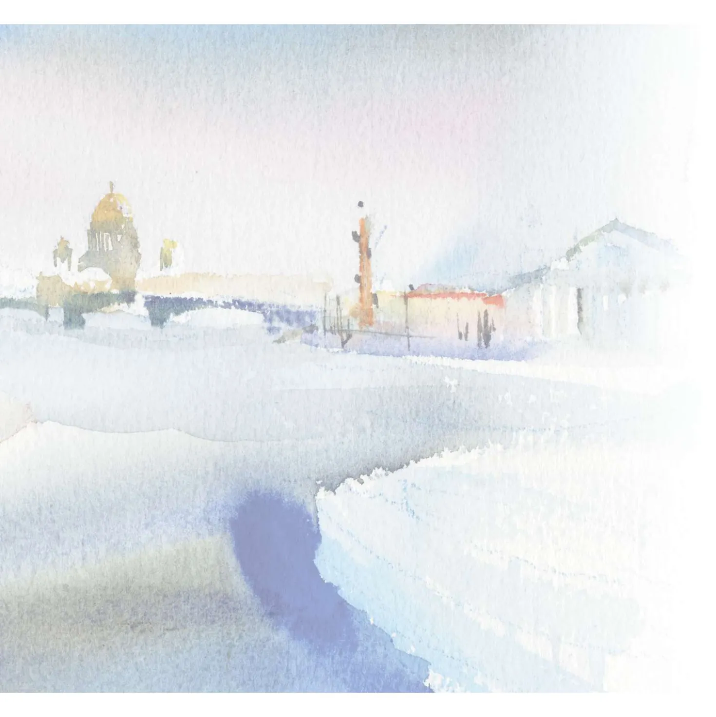 WHITE NIGHTS™ Extrafeine russische Künstler-Aquarellfarbe im Metallkasten