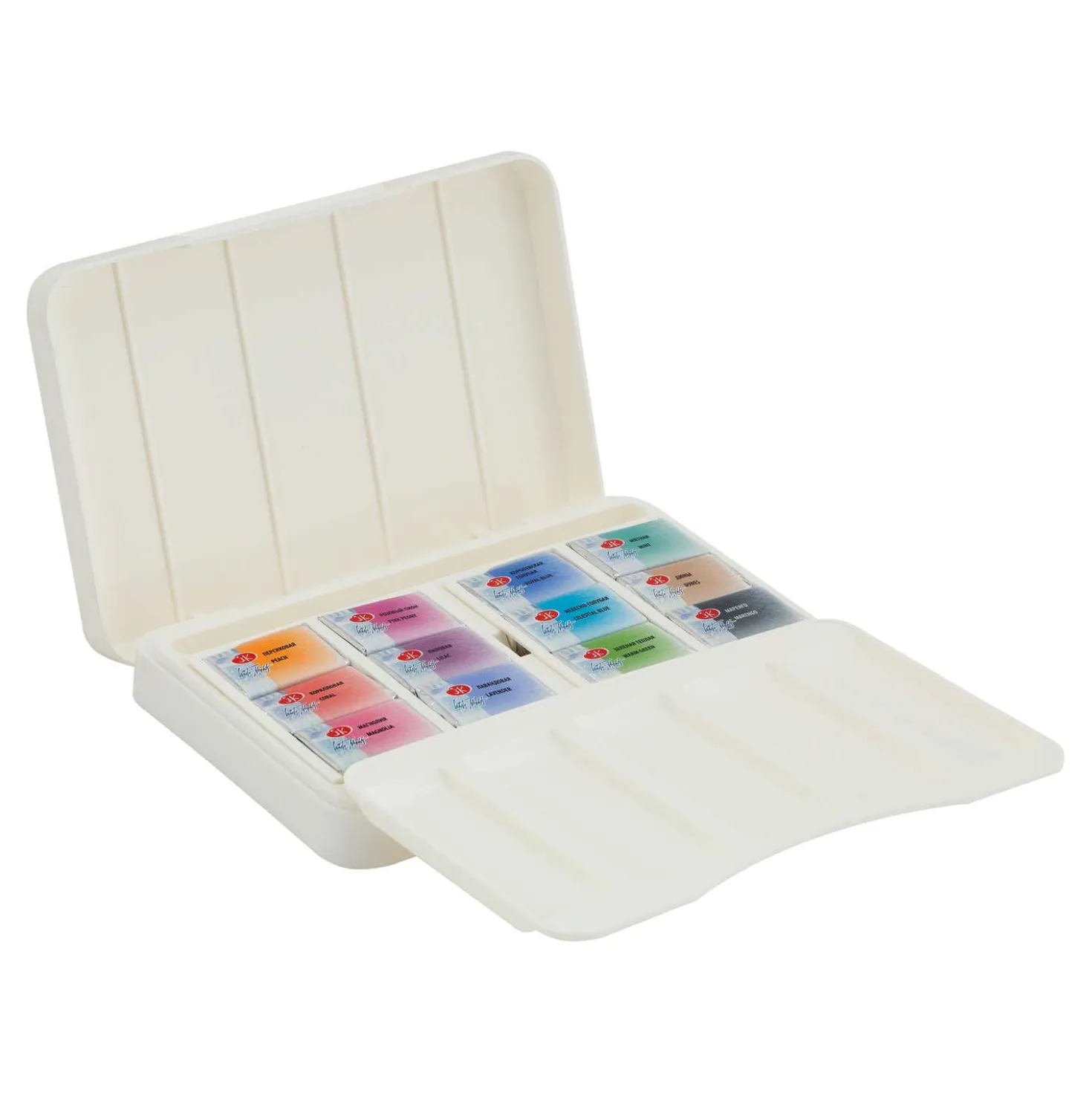 WHITE NIGHTS™ Künstler-Aquarellfarben-Set Pastel Colours