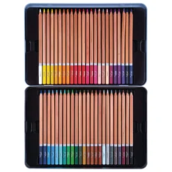 WHITE NIGHTS™ Künstler-Aquarellstifte-Sets, Metallkästen