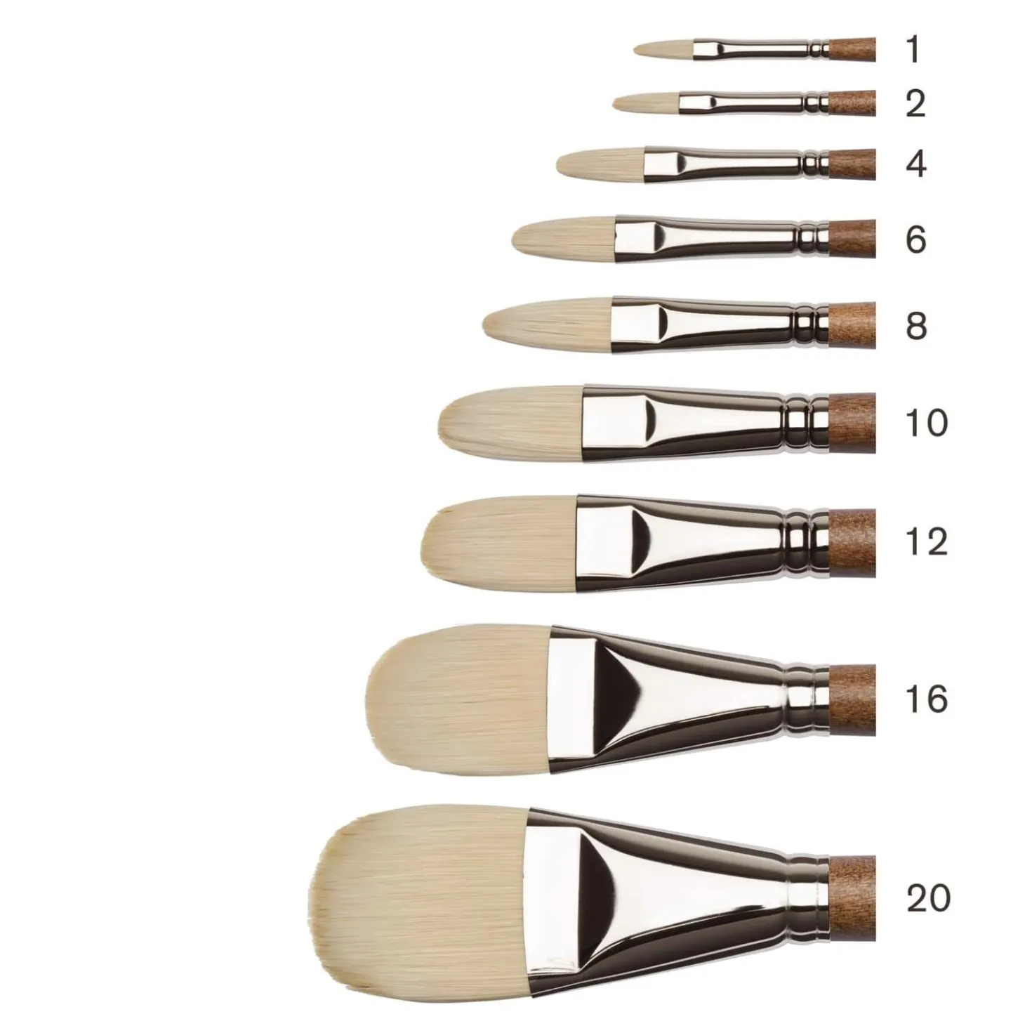 WINSOR & NEWTON™ Artists‘ Ölpinsel, synthetische Schweineborste, Katzenzunge