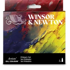 WINSOR & NEWTON™ Artists’ Oil Colour™ Ölfarben Set, 5 × 37 ml