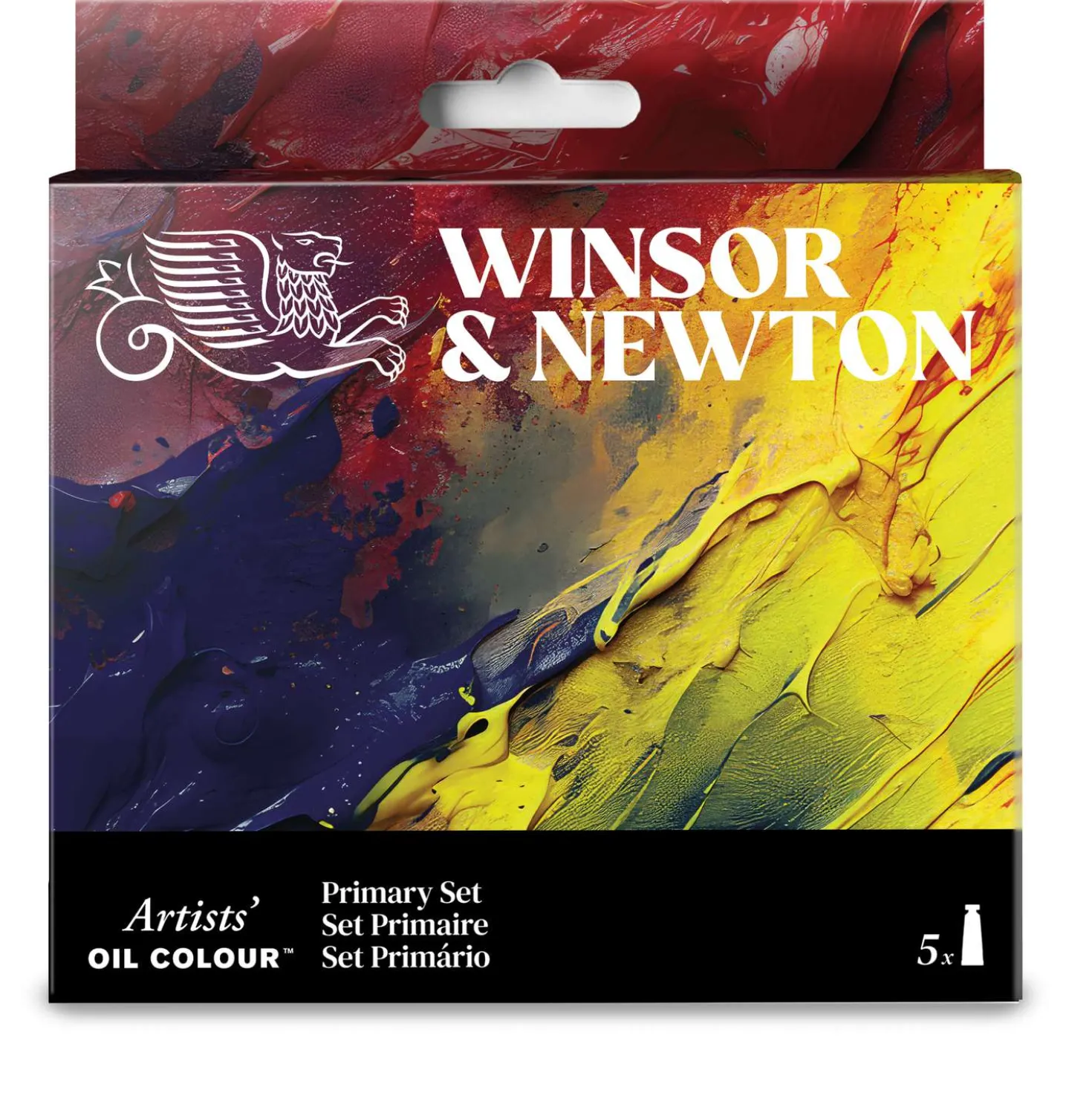WINSOR & NEWTON™ Artists’ Oil Colour™ Ölfarben Set, 5 × 37 ml