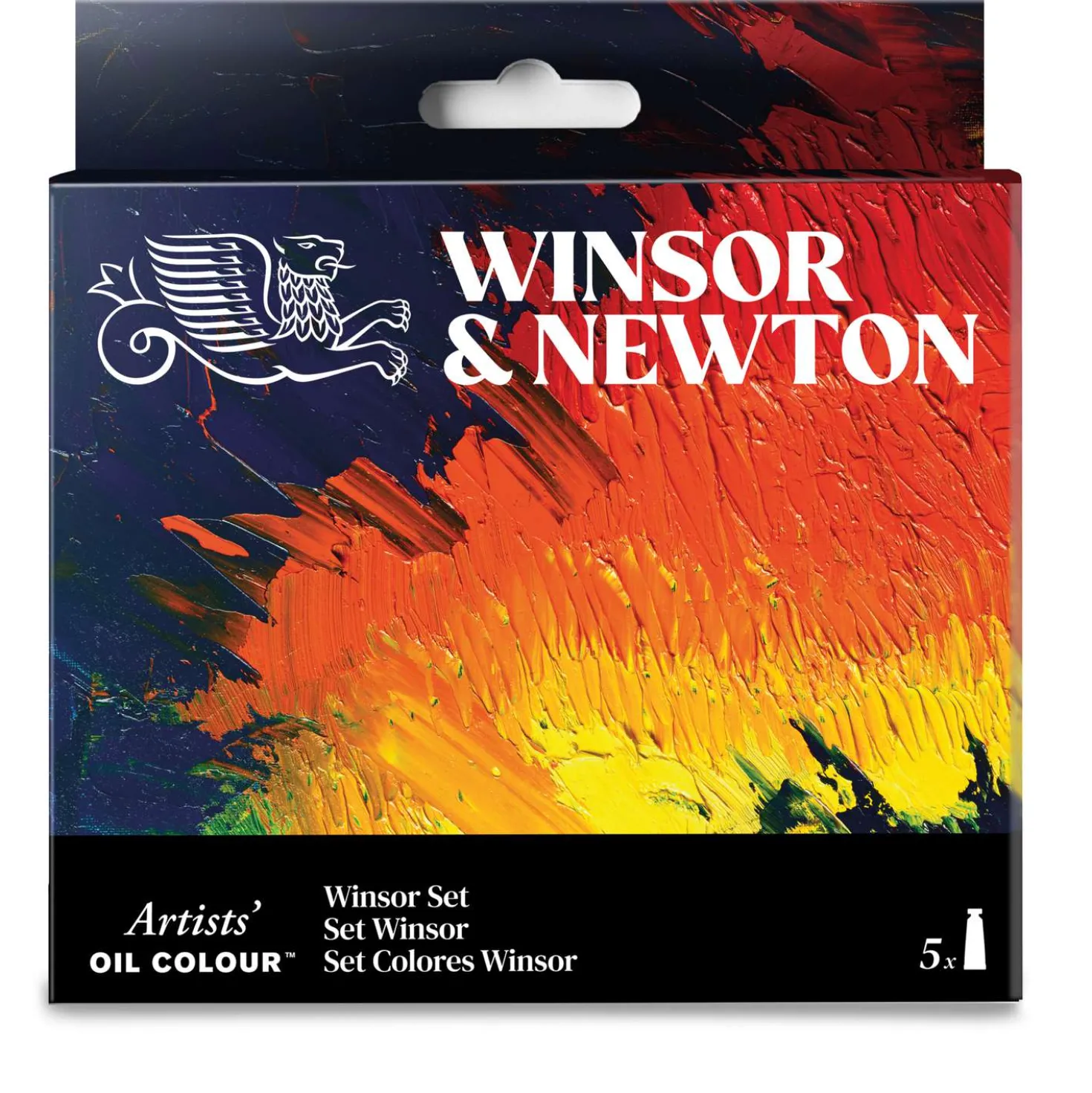 WINSOR & NEWTON™ Artists’ Oil Colour™ Ölfarben Set, 5 × 37 ml