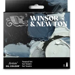 WINSOR & NEWTON™ Artists’ Oil Colour™ Ölfarben Set, 5 × 37 ml