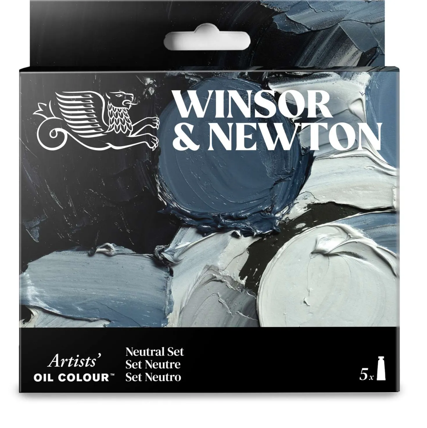 WINSOR & NEWTON™ Artists’ Oil Colour™ Ölfarben Set, 5 × 37 ml