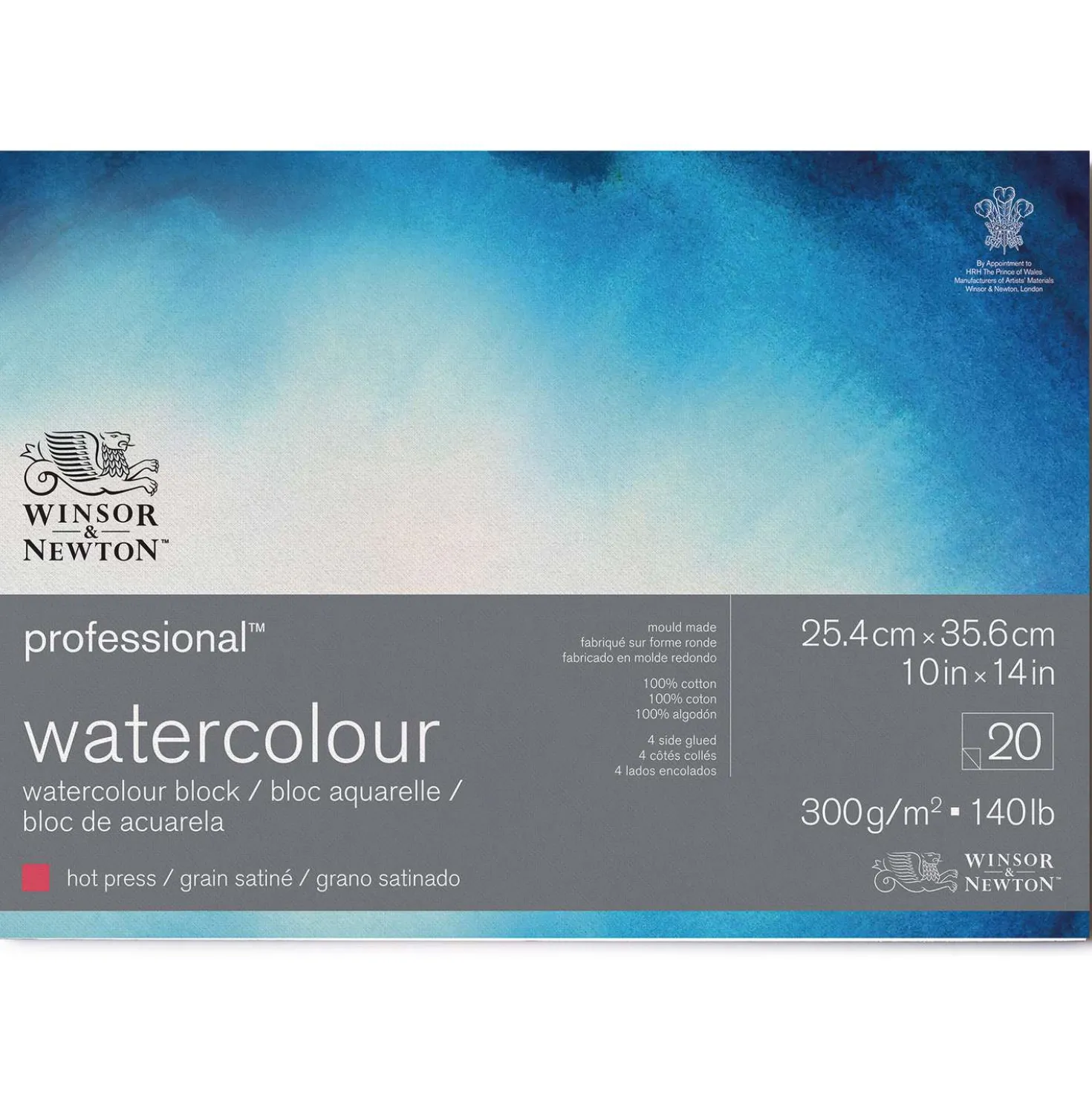 WINSOR & NEWTON™ 100% Baumwolle Aquarellkarton Professional
