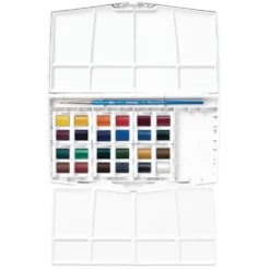 WINSOR & NEWTON Cotman™ Aquarellfarben Painting Box PLUS, 25-teilig