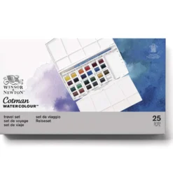WINSOR & NEWTON Cotman™ Aquarellfarben Painting Box PLUS, 25-teilig