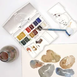 WINSOR & NEWTON Cotman™ Aquarellfarben Pocket PLUS Set, 13-teilig