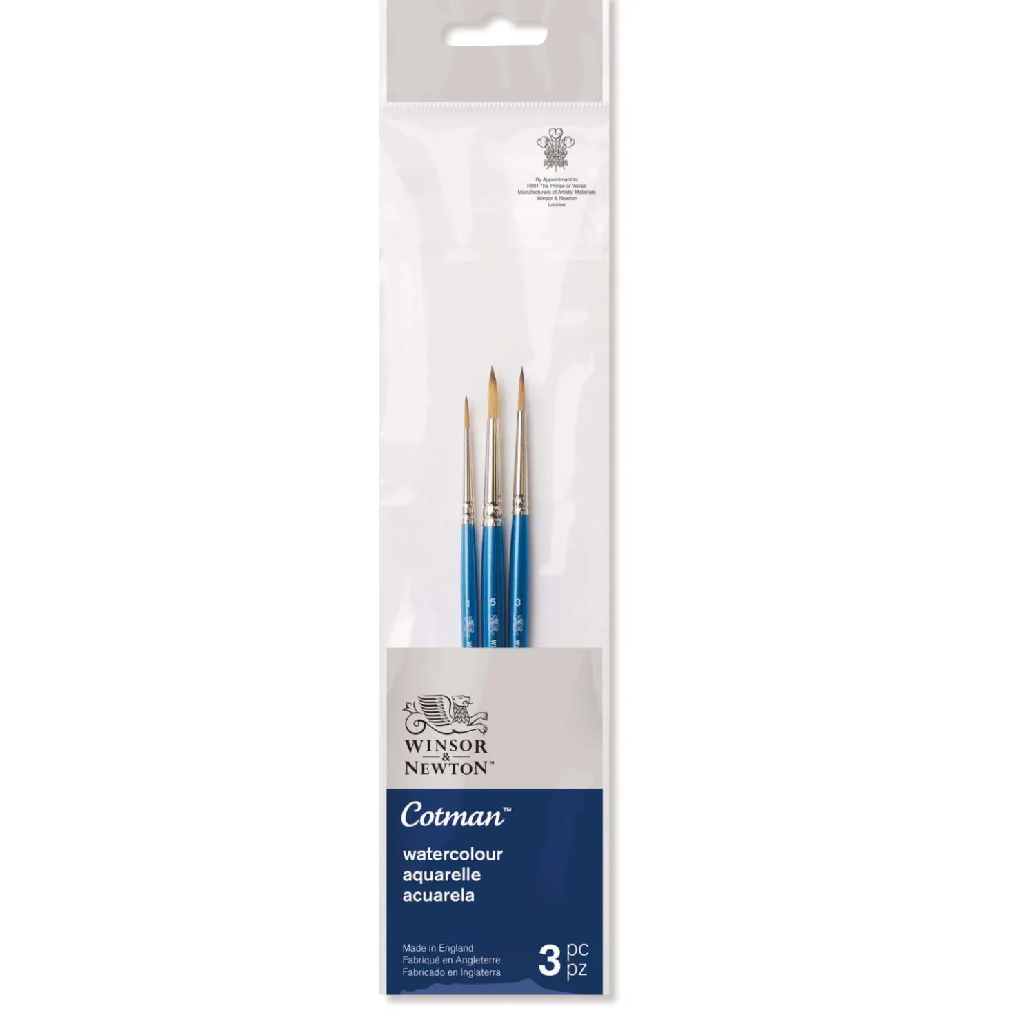WINSOR & NEWTON Cotman™ Aquarellpinsel 3er-Set, Serie 111