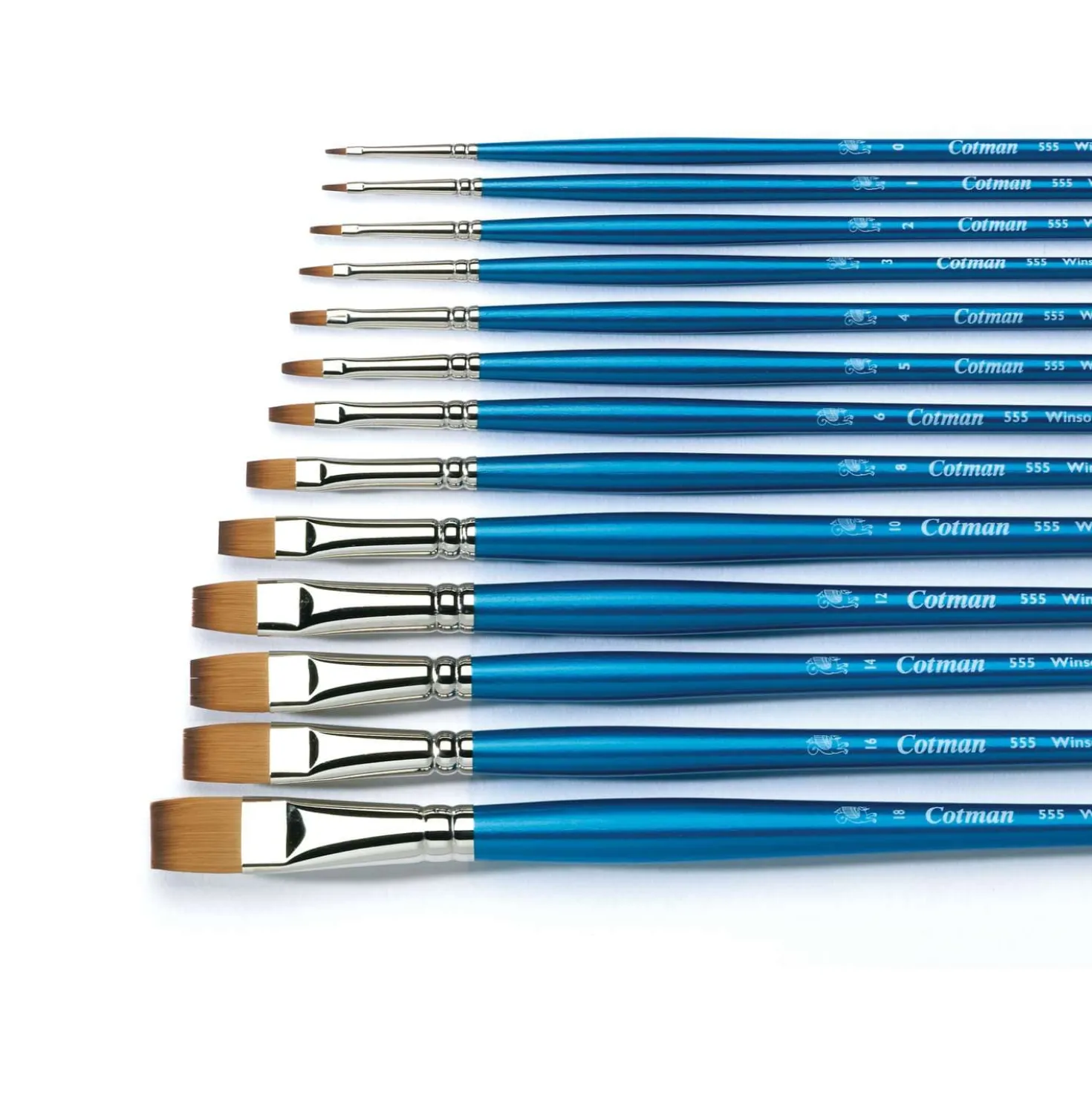 WINSOR & NEWTON Cotman™ Öl- und Acryl-Pinsel, Serie 555