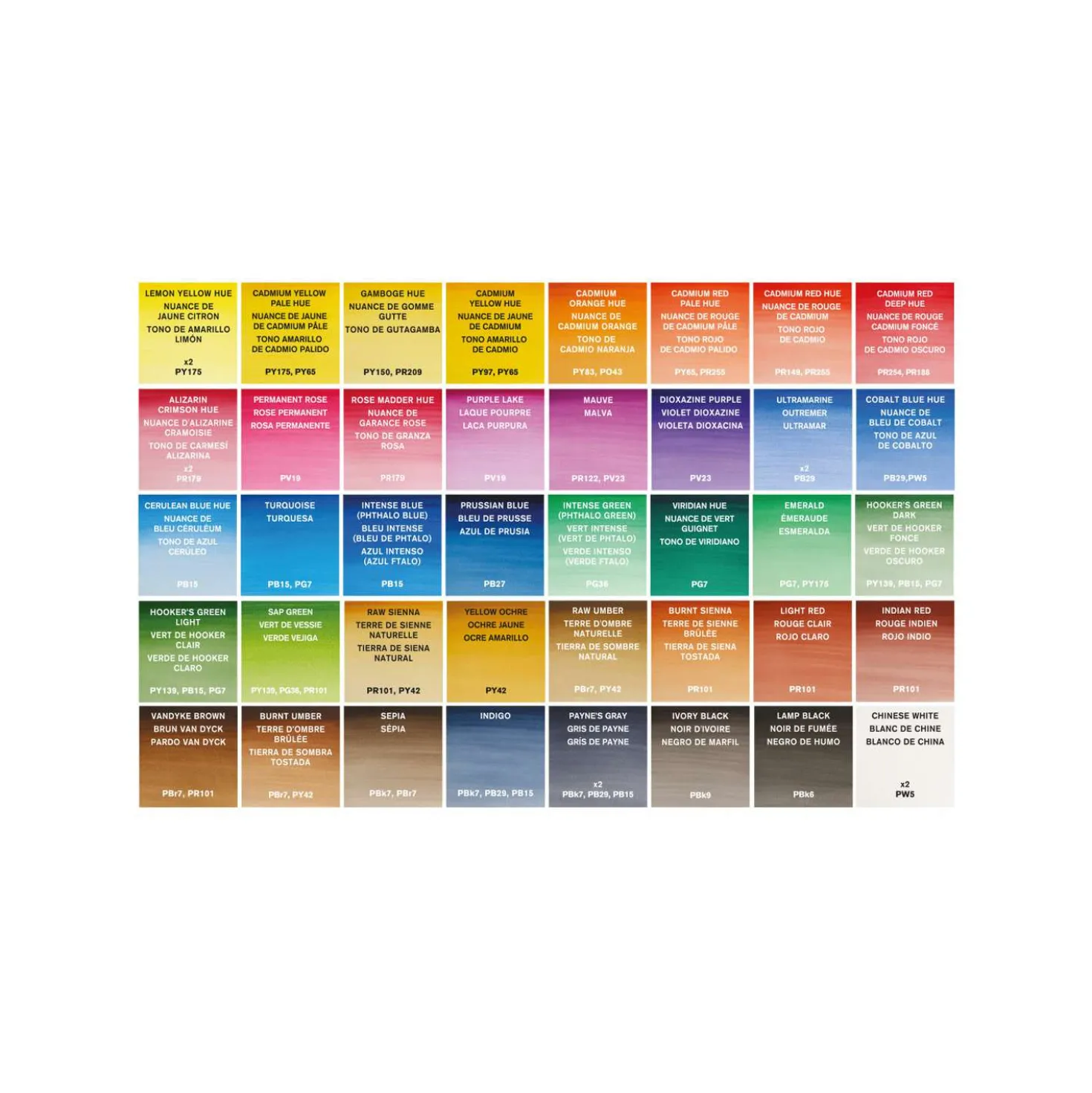 WINSOR & NEWTON Cotman™ Studio Aquarellfarben-Set, 46-teilig