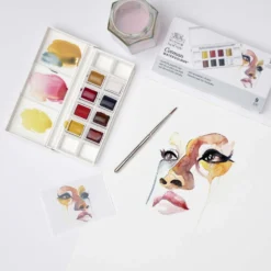 WINSOR & NEWTON Cotman™ Themen-Sets mit 8 halben Näpfchen