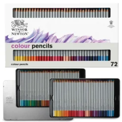 WINSOR & NEWTON™ Farbstift-Set, 72 Stifte
