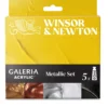 WINSOR & NEWTON™ GALERIA ACRYLIC Sets, 5 × 60 ml