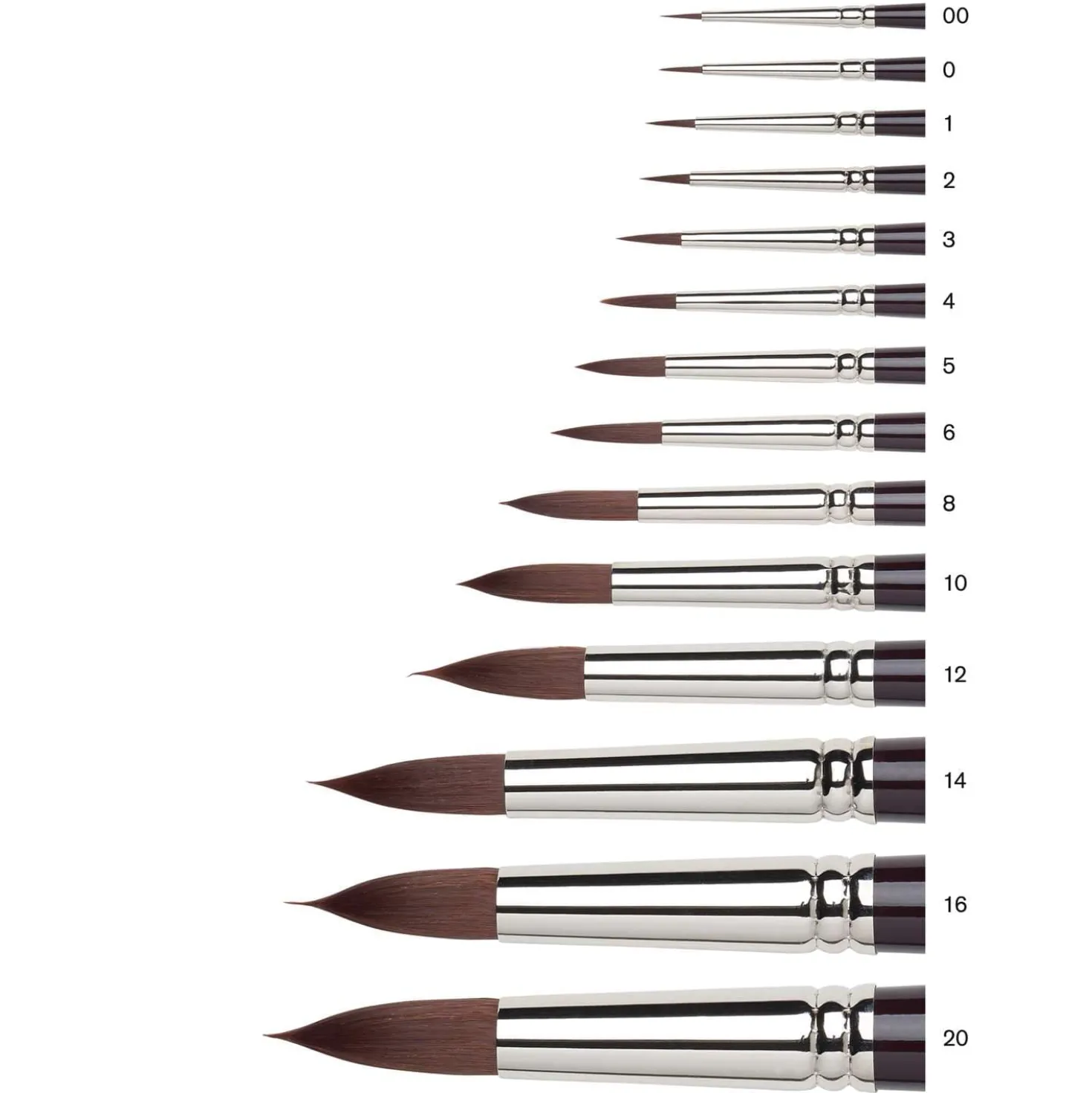 WINSOR & NEWTON™ GALERIA Acryl-Pinsel, rund, kurzer Stiel