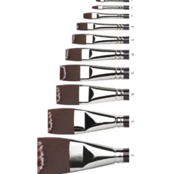 WINSOR & NEWTON™ GALERIA Acrylpinsel, kurz und flach