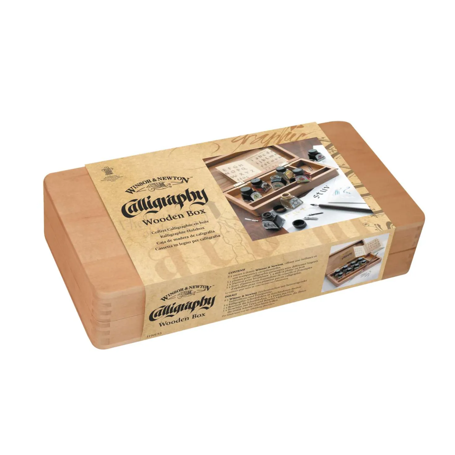 WINSOR & NEWTON™ Kalligraphie-Holzbox