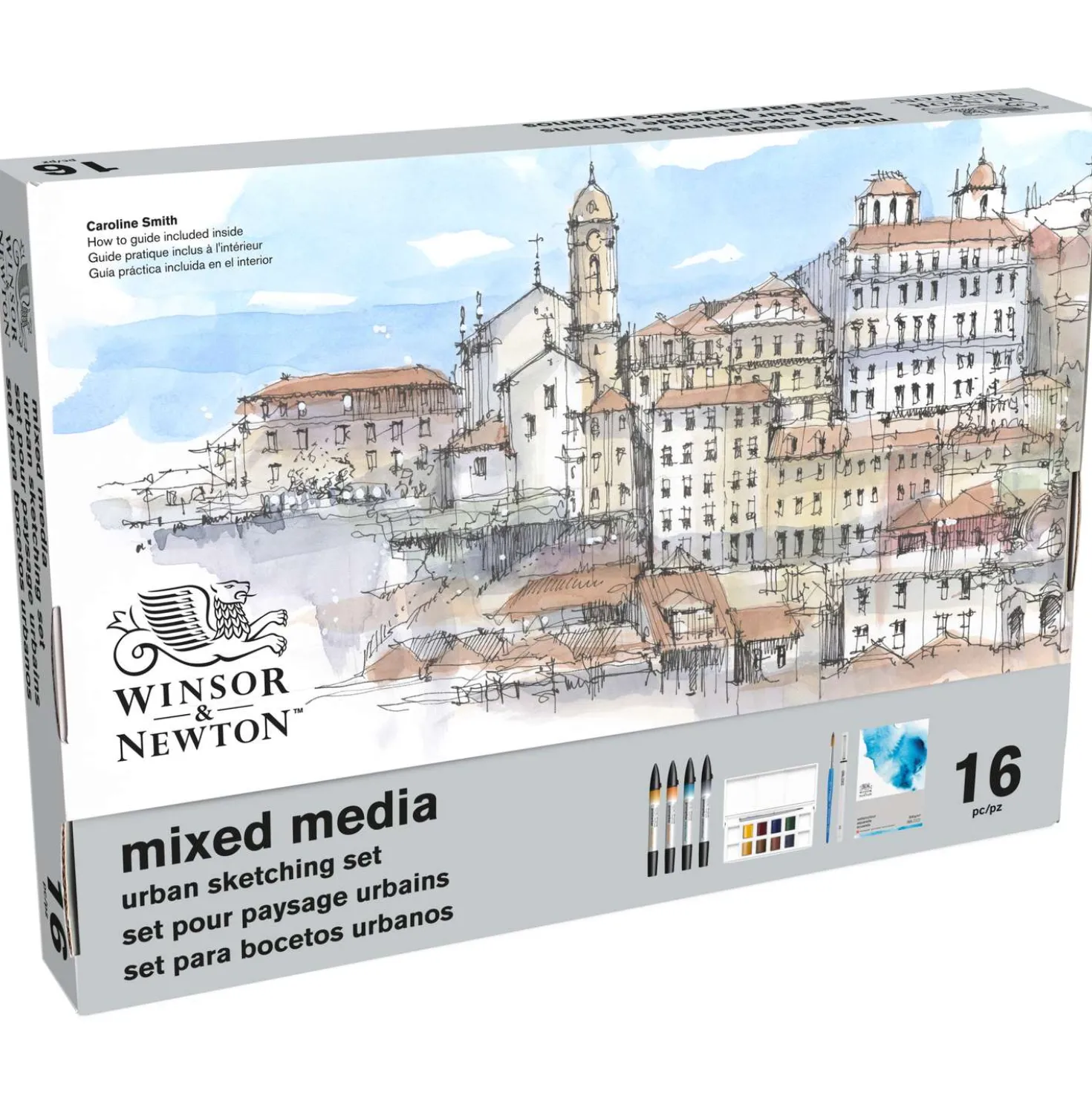 WINSOR & NEWTON™ Mixed Media Urban Sketching Set