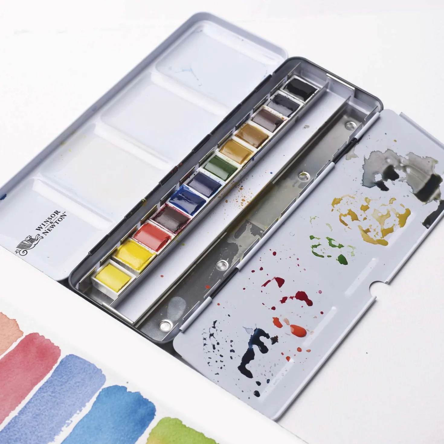 WINSOR & NEWTON™ Professional WATER COLOUR™ BLACK BOX, 12-teiliges Aquarellset