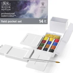 WINSOR & NEWTON™ Professional WATER COLOUR™ Field Pocket Set, Aquarellfarbkasten