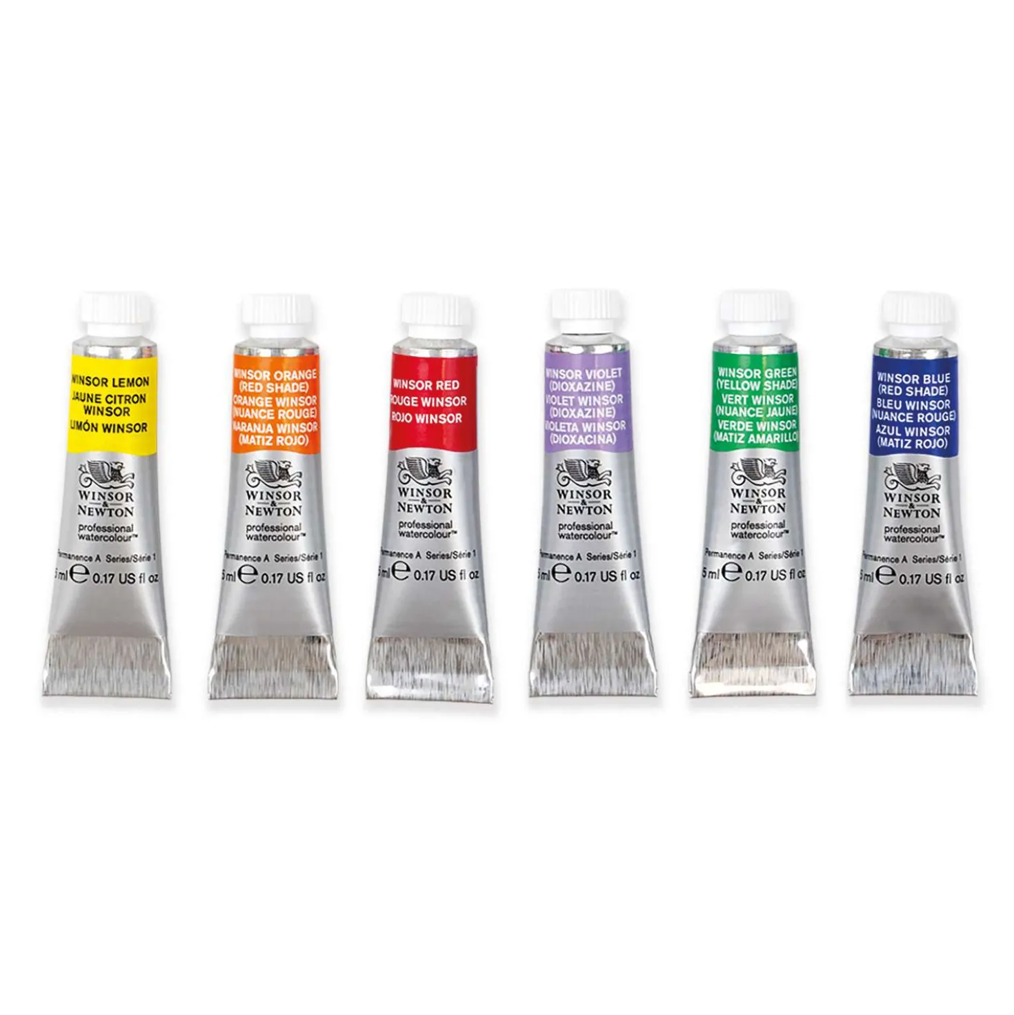 WINSOR & NEWTON™ Professional Watercolour Sets, 6 x 5 ml