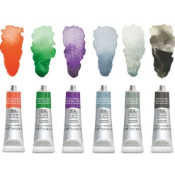 WINSOR & NEWTON™ Professional Watercolour™ Revival Collection Tubenset – 6 x 5 ml